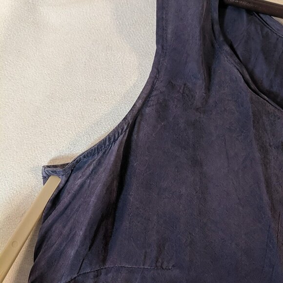 Liz Claiborne Purple Maxi Dress Tank Sleeveless Petite 6 6P Long - Picture 9 of 11